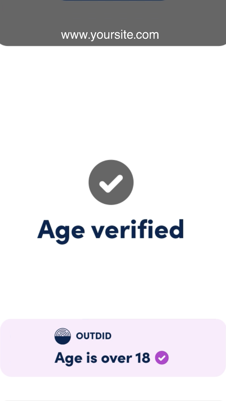 Outdid fully private identity verification